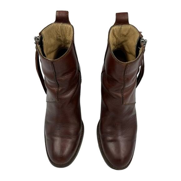 ACNE STUDIOS Pistol Short Boot Chesnut 36/6 - Picture 4 of 10